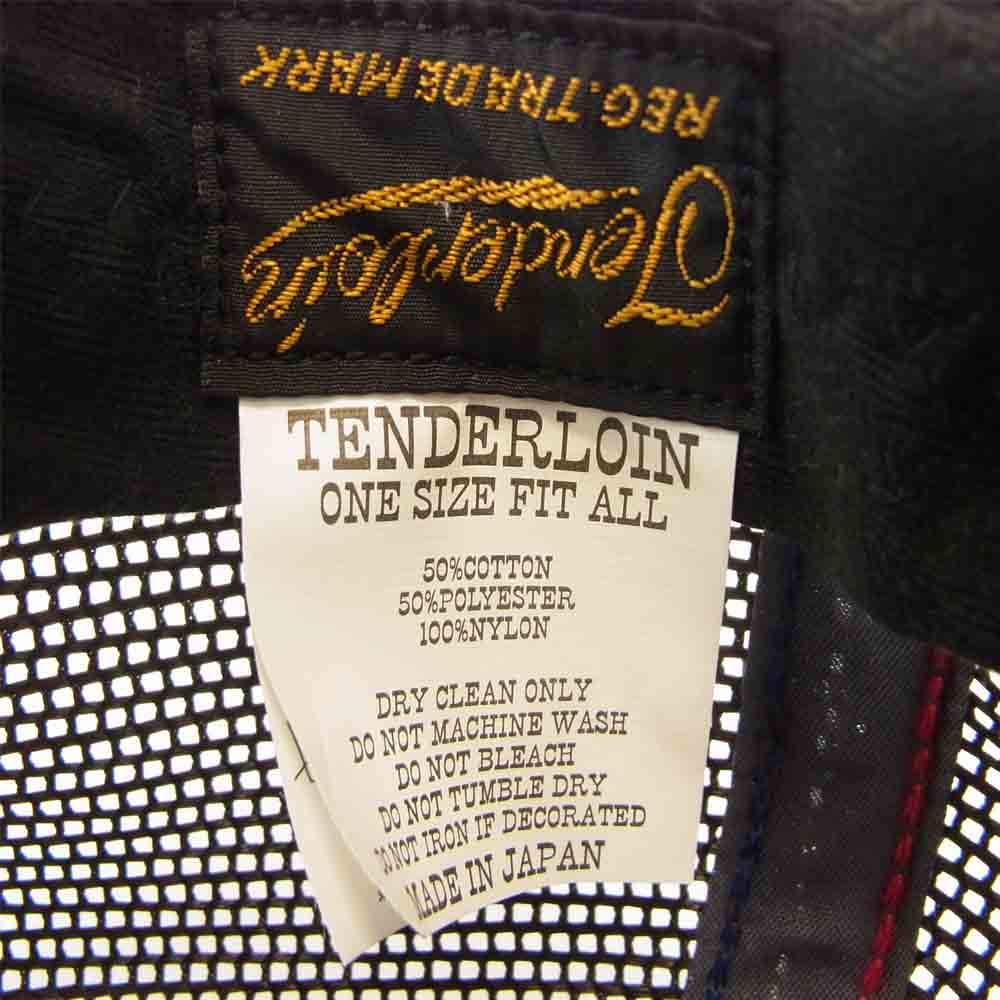 TENDERLOIN テンダーロイン TENDERLOIN テンダーロイン T-TRUCKER CAP MESH T/C キャップ ブラック系【中古】