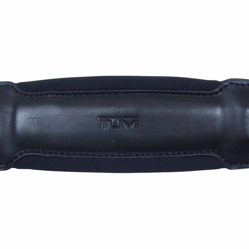 TUMI トゥミ ALPHA ARTICULATING SHOULDER STRAP アルファ ショルダー ストラップ ブラック系【極上美品】【中古】