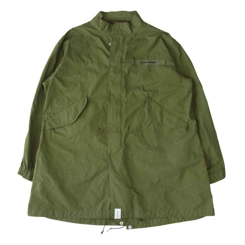 DESCENDANT ディセンダント 20SS 201BRDS-JKM02 D-51M NYCO JACKET ミリタリー モッズ コート カーキ系  2【新古品】【未使用】【中古】