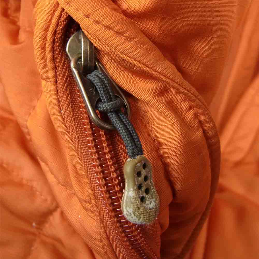 patagonia パタゴニア 05AW 29450 05年製 刺繍ロゴ Puff Rider Jacket パフライダー ジャケット 中綿 ジャケット オレンジ系 S【中古】