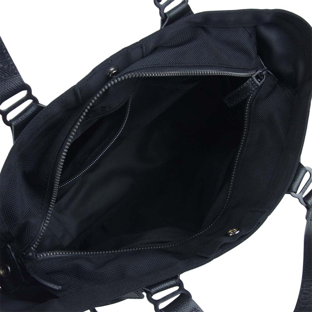 BRIEFING ブリーフィング FUSION SQ TOTE HD フュージョン トートバッグ ブラック系【中古】