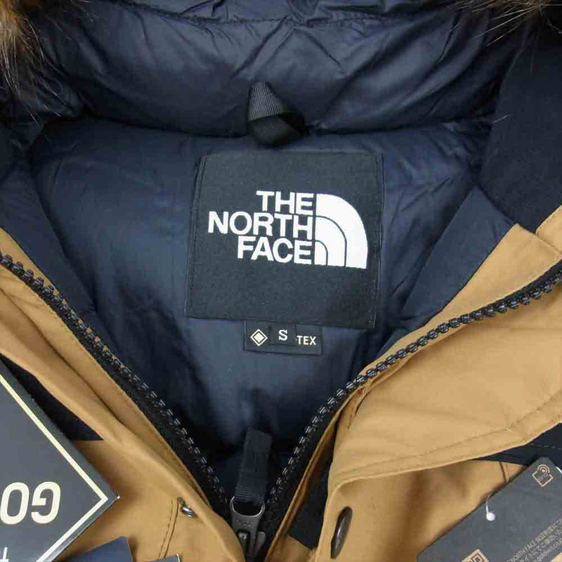THE NORTH FACE ノースフェイス ND91935 MOUNTAIN DOWN COAT マウンテン ダウン コート ブラウン系  S【新古品】【未使用】【中古】