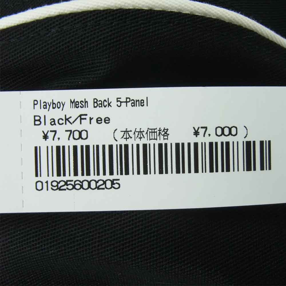 Supreme シュプリーム Playboy Mesh Back 5-Panel プレイボーイ 5 パネル キャップ ブラック系 Free【新古品】【未使用】【中古】