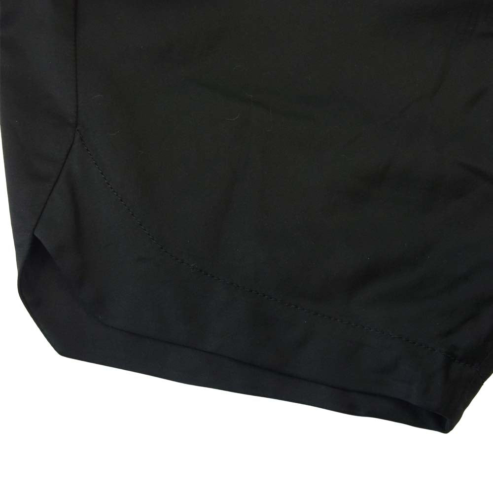 JULIUS ユリウス 15SS 497PAM17 シームド クロッチ トラウザース サルエル パンツ ブラック系 1【美品】【中古】