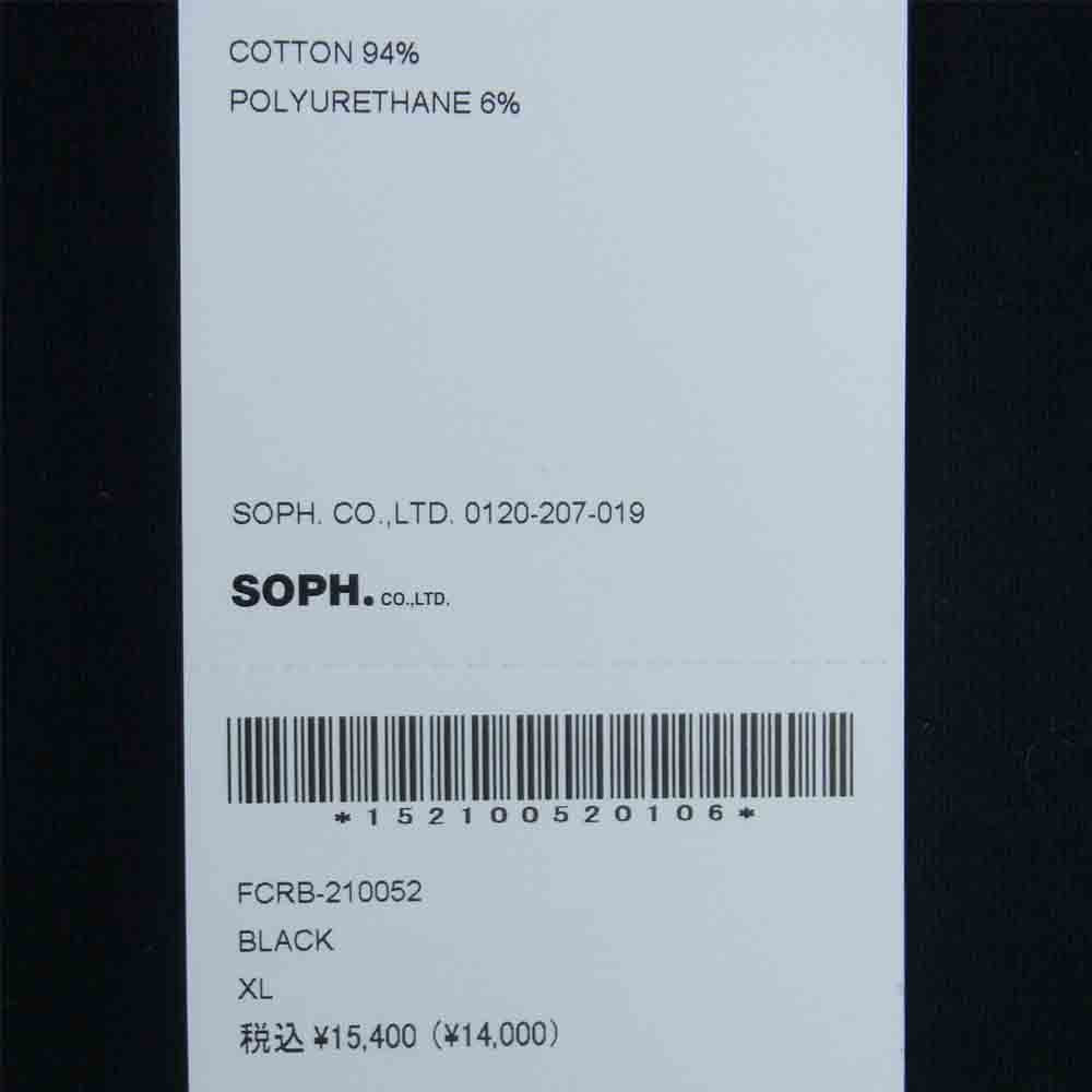 F.C.R.B. エフシーアールビー 21SS FCRB-210052 RELAX FIT TEE リラックス フィット Tシャツ 半袖 ブラック系 XL【美品】【中古】