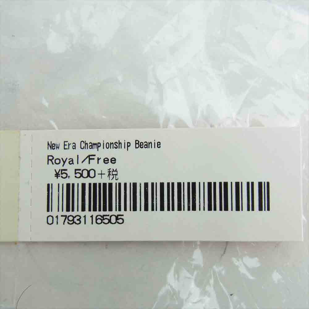 Supreme シュプリーム 19AW Championship beanie チャンピオンシップ ビーニー ブルー系【新古品】【未使用】【中古】