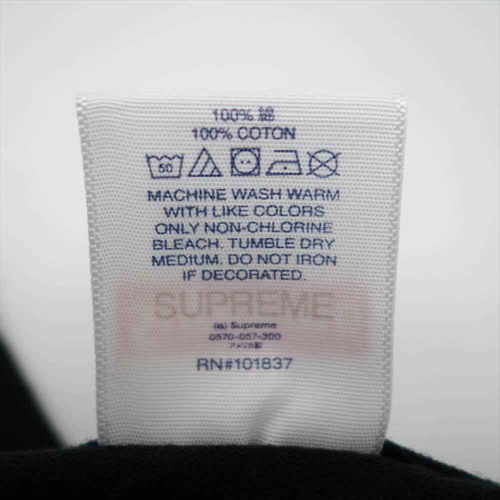 Supreme シュプリーム 21AW Stack Tee スタック Tシャツ 半袖 ブラック系 XXL【新古品】【未使用】【中古】