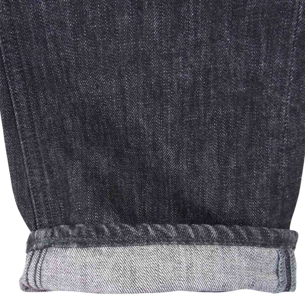 BACKBONE バックボーン BB07FW-DP03 ブーツカット デニム ブラック ブラック系 32【中古】