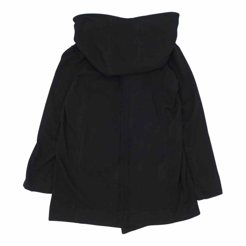 バジュラ 143UK01 コットン ソフトパイル ビッグフーディー コート ブラック系 3【新古品】【未使用】【中古】