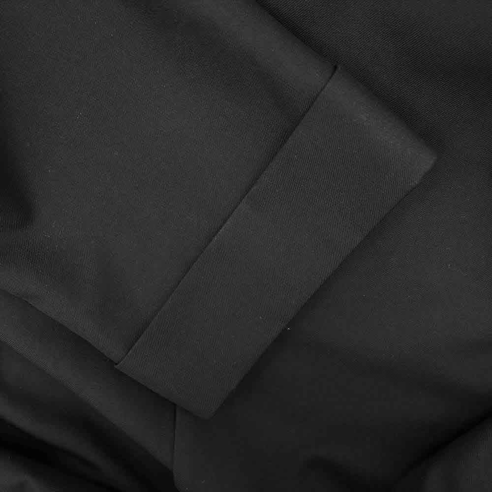 Yohji Yamamoto ヨウジヤマモト GroundY 22SS GG-J03-100 T/W Gabardine Three quarter sleeve jacket TWギャバジン スリークォータ―スリーブ ジャケット ブラック系 3【新古品】【未使用】【中古】