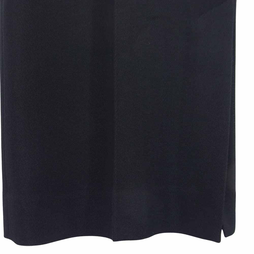 エーピーストゥディオ 19SS 19-030-586-5010-1-0 Side vents サイドベンツ スラックス パンツ センタープレス ウール ブラック系 36【新古品】【未使用】【中古】