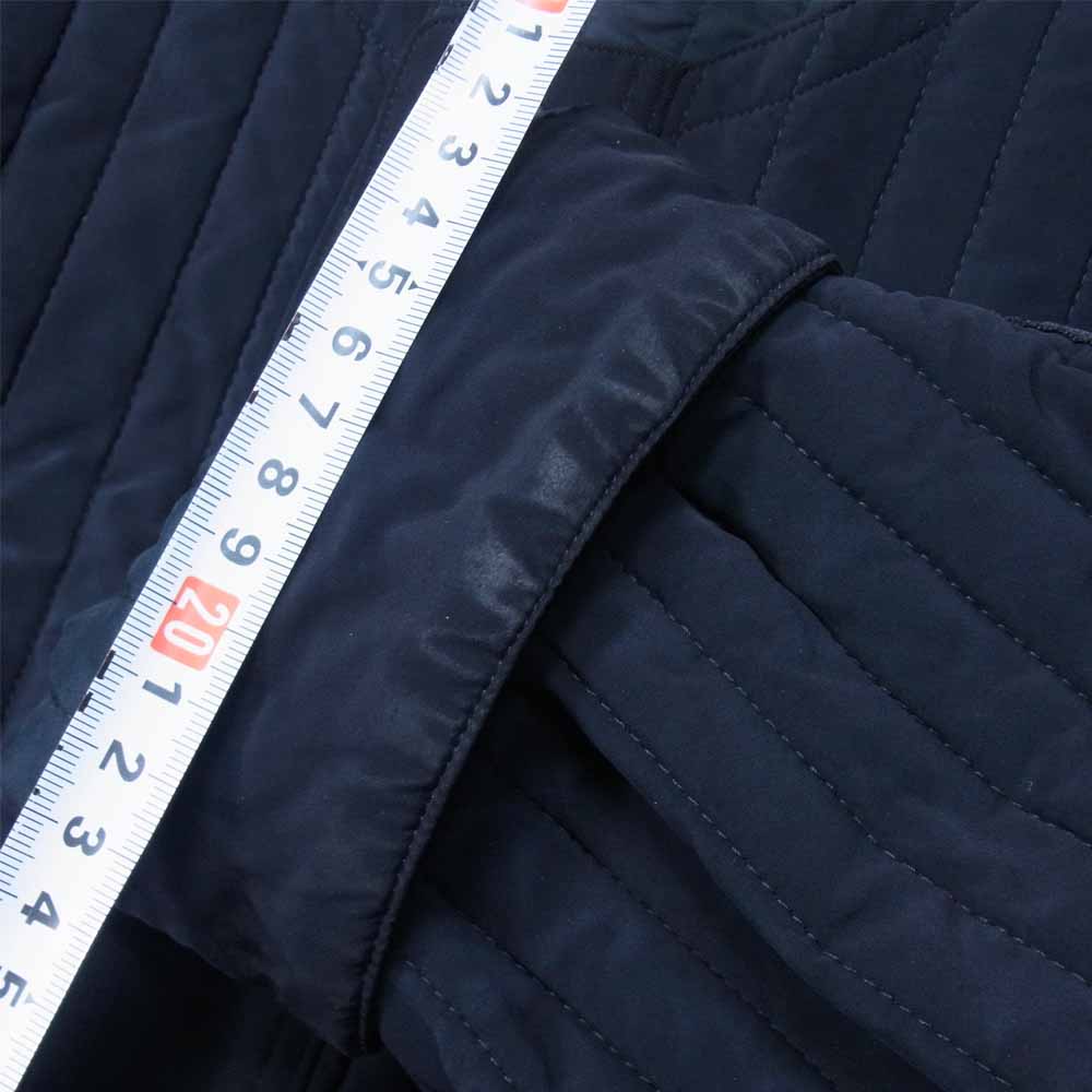 PORTER CLASSIC ポータークラシック 20AW SUPER NYLON STRETCH JACKET 製品染め ナイロン ストレッチ キルティング ジャケット ダークネイビー系 4【中古】