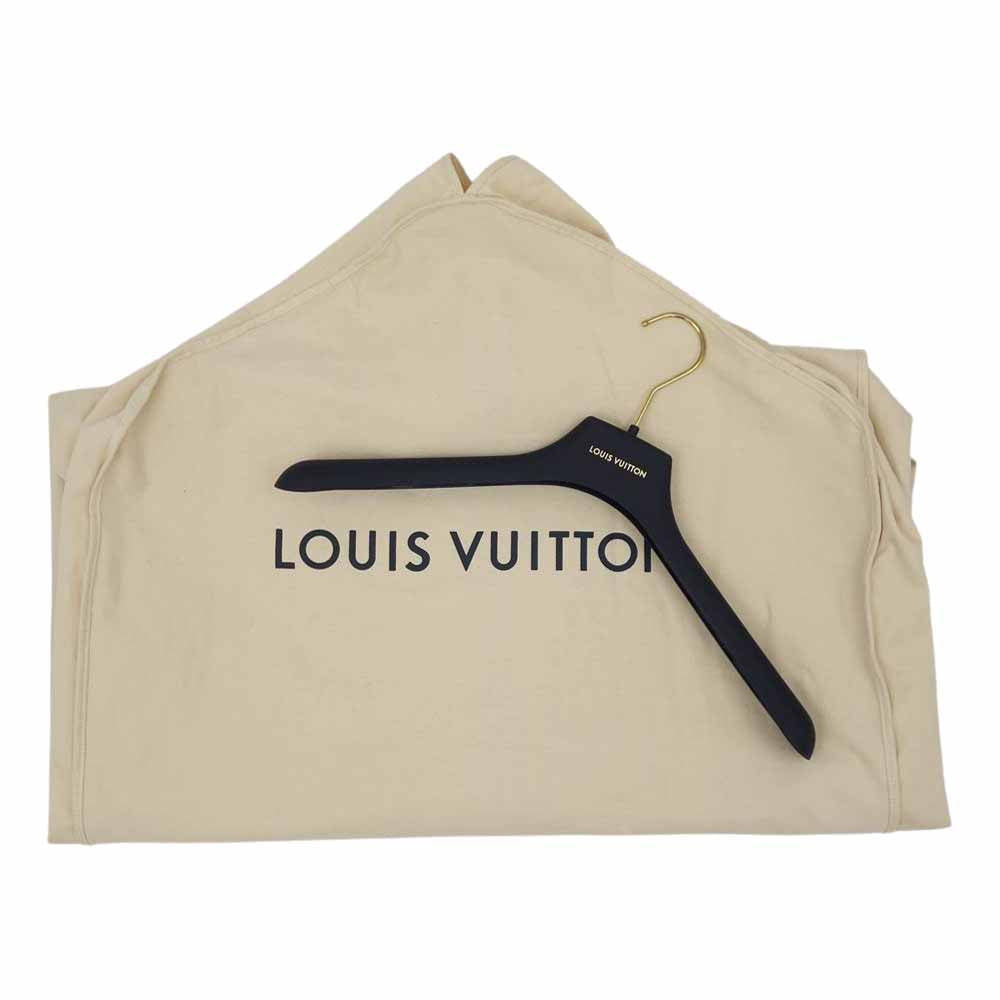 LOUIS VUITTON ルイ・ヴィトン 1A9GTK 国内正規品 エンボス モノグラム ベースボール シャツ ダークグレー系 XXL【美品】【中古】