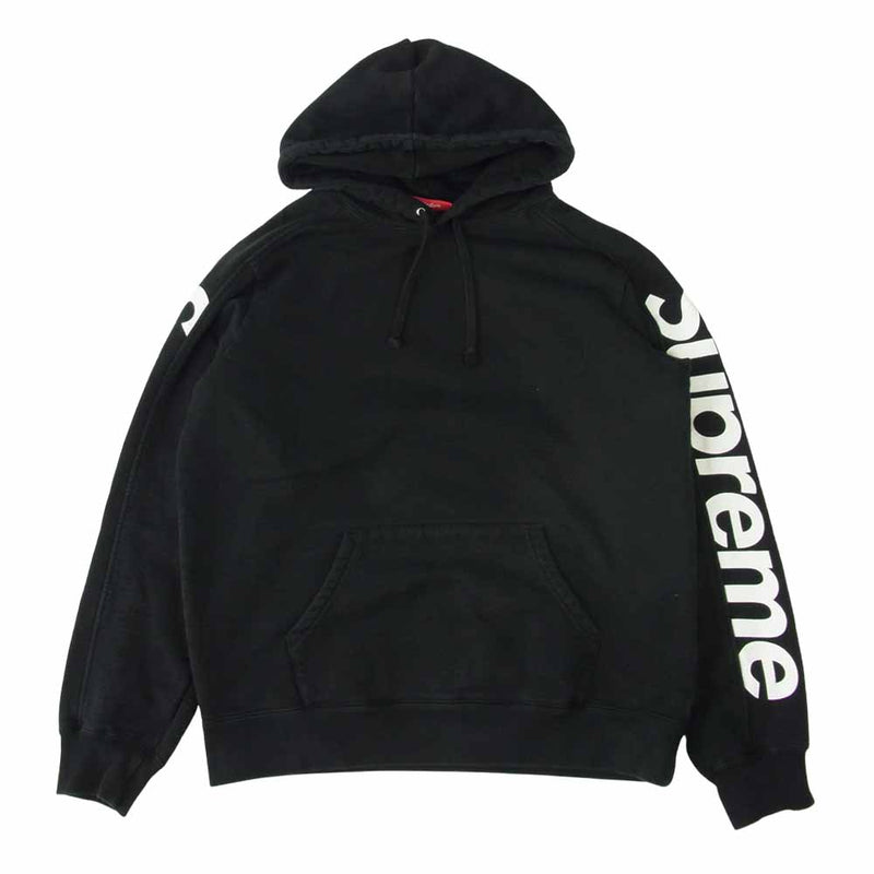 Supreme パーカー　Hooded sweatshirt ブラック