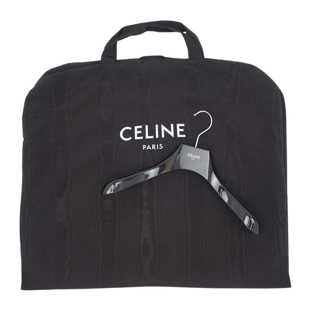 CELINE セリーヌ エディ期 セリーヌジャパンタグ 2V043120D 19AW クロップド タキシード ジャケット ブラック系 46【中古】