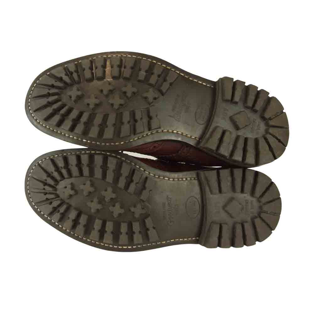 Tricker's トリッカーズ ILKLEY ウイングチップ シューズ ブラウン系【中古】