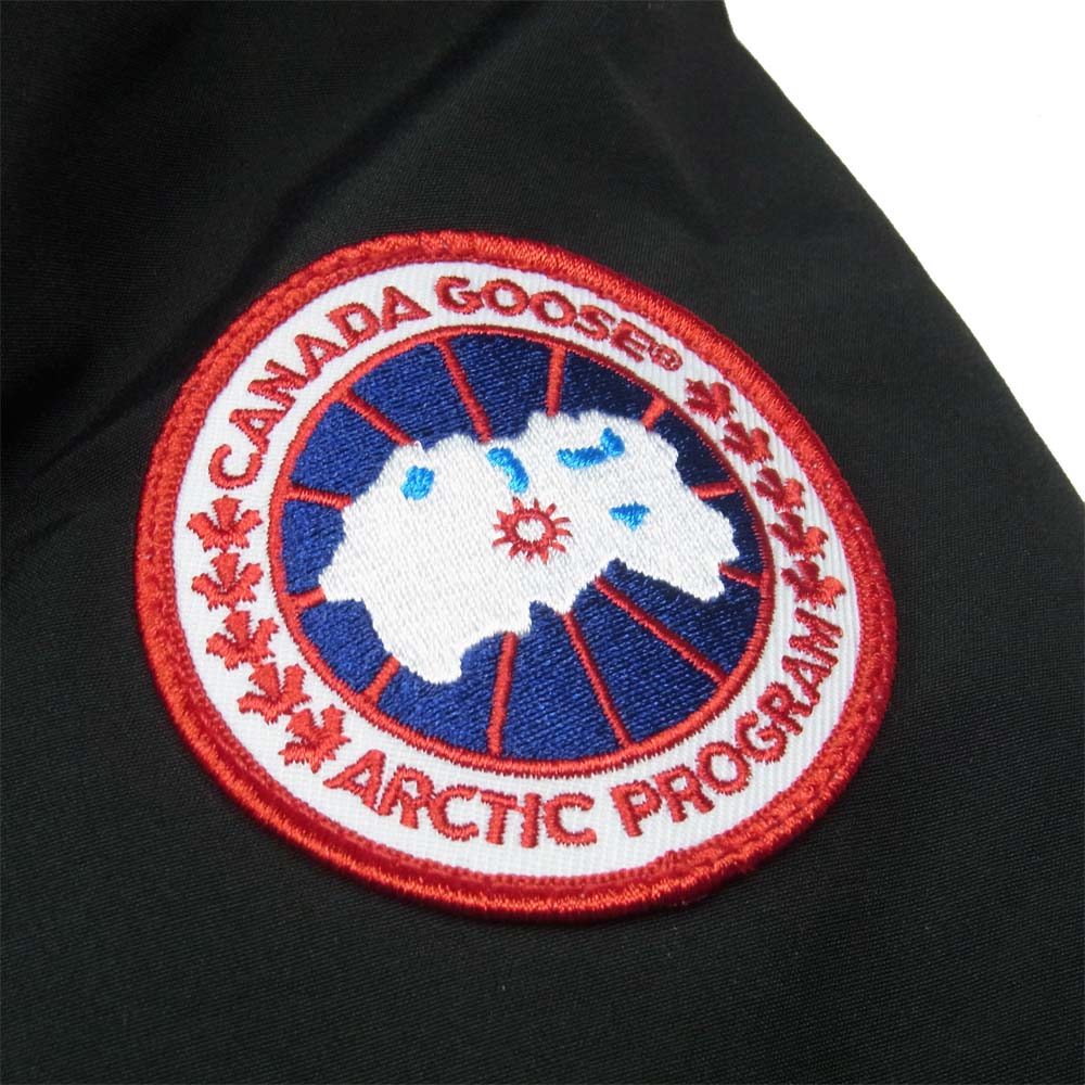 CANADA GOOSE カナダグース 2062MA 国内正規品 サザビーリーグ LANGFORD ラングフォード ファーフード ダウン ジャケット ブラック系 M【中古】