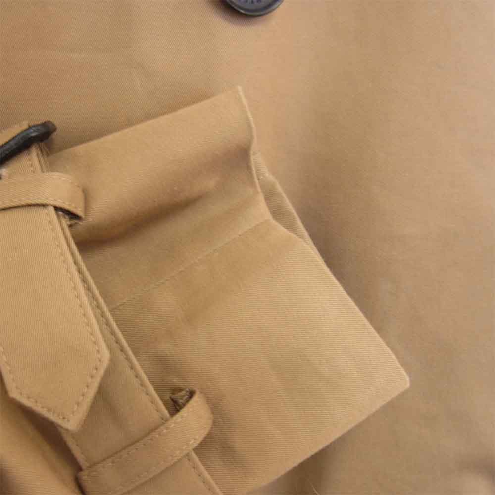 HYKE ハイク 183-17093 022 OVER SIZE TRENCH COAT ウールライナー付 撥水加工 高密度サージ オーバーサイズ トレンチコート ベージュ系 1【中古】