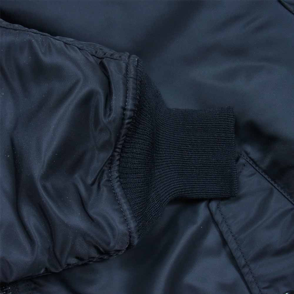 SOPH ソフ 21AW UE-212081 uniform experiment LORO PIANA ALPHA CUSTOM MA-1 トリプルネーム アルファ コラボ ジャケット ブラック系 L【新古品】【未使用】【中古】