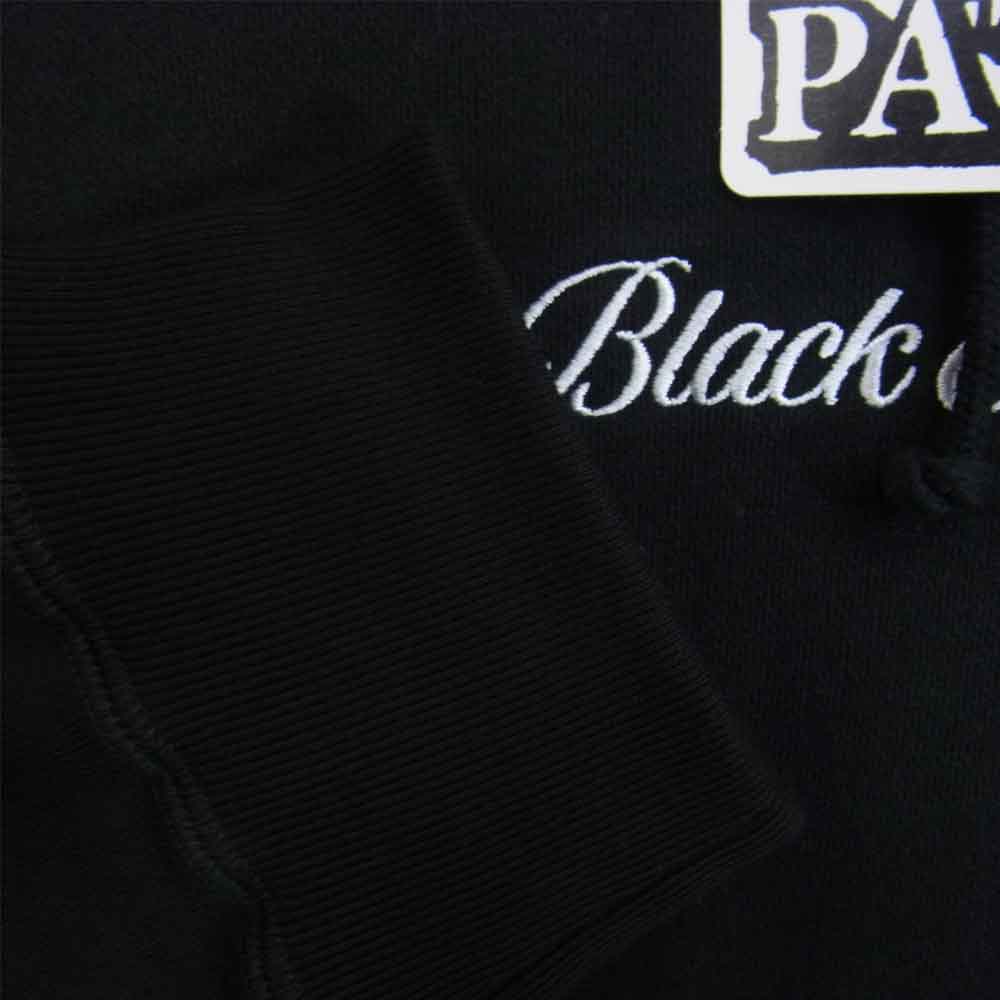 ブラックアイパッチ BEPFW21TP04 ROYAL SCRIPT HOODIE ロイヤル スクリプト フーディー ブラック系 M【新古品】【未使用】【中古】