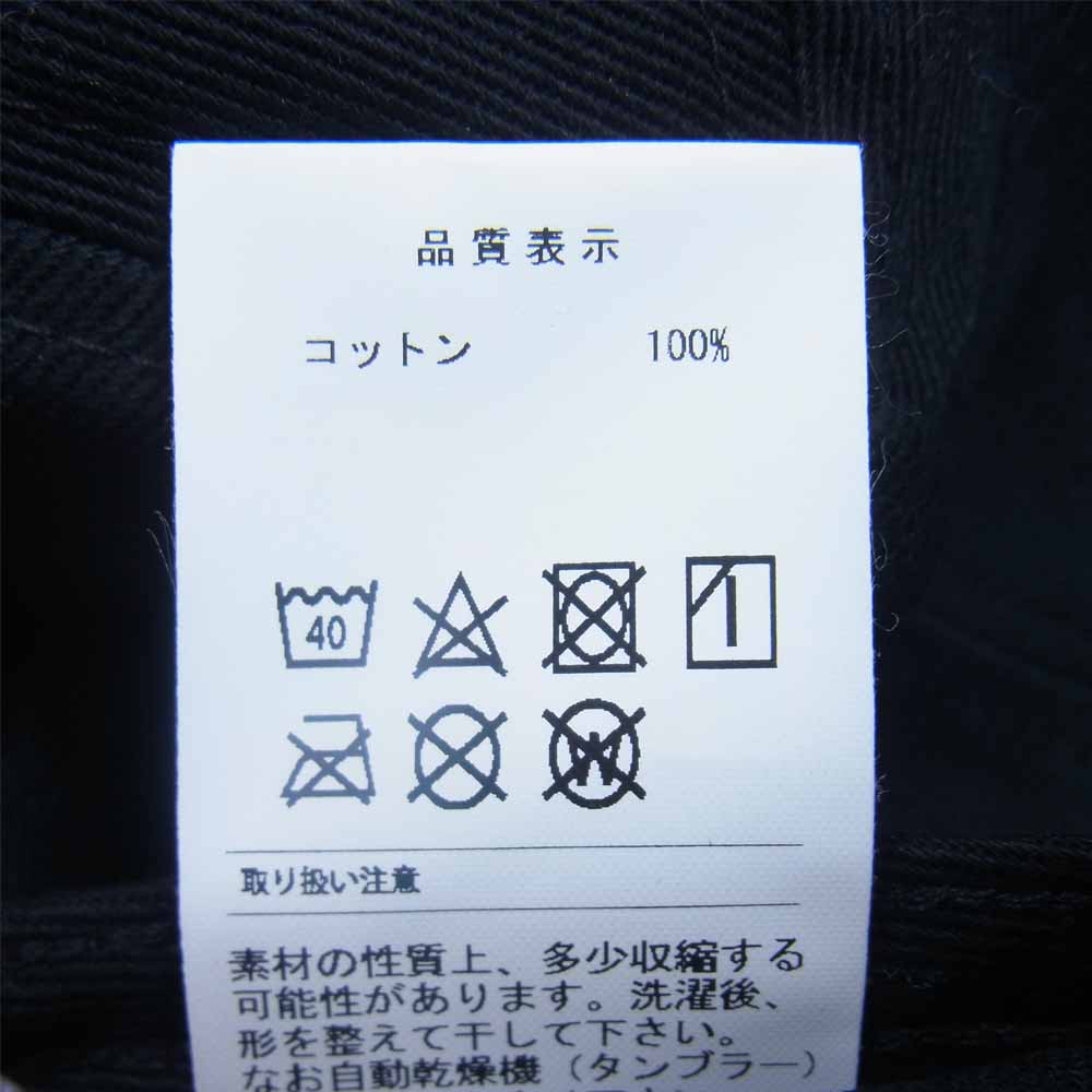 DESCENDANT ディセンダント 20SS 201ruds-ht01 x Ron Herman ロンハーマン CACHALOT MIAMI CAP マイアミ キャップ ブラック系 F【美品】【中古】