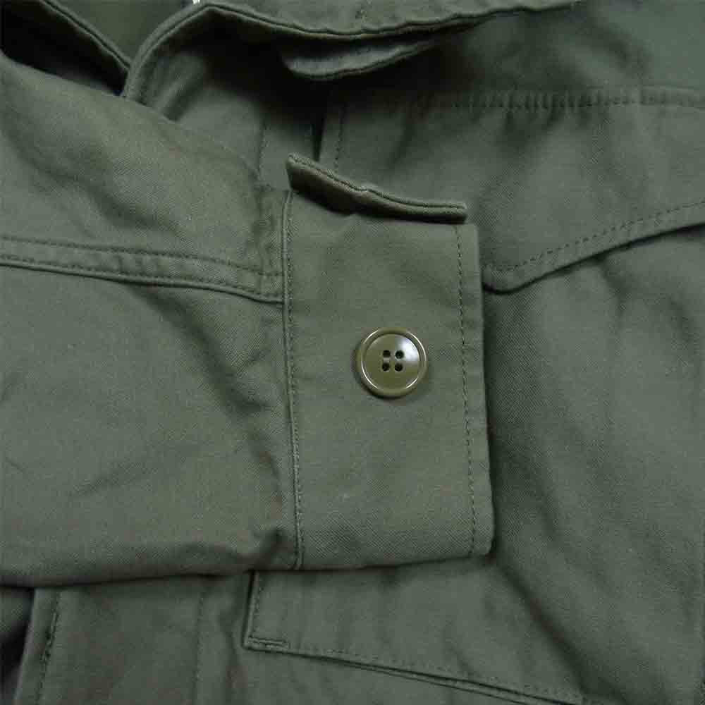 DESCENDANT ディセンダント 17AW 172WVDS-JKM01/OD2 1943 SATIN JACKET サテン ジャケット OLIVEDRAB M【極上美品】【中古】