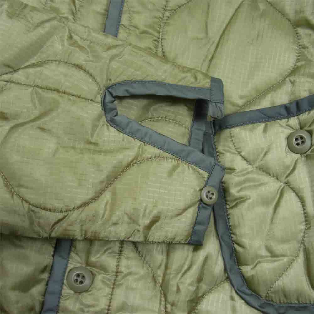 DESCENDANT ディセンダント 19AW 192BRDS-JKM01S REMNANTS QUILTING JACKET レムナント キルティング ジャケット OLIVEDRAB 2【新古品】【未使用】【中古】