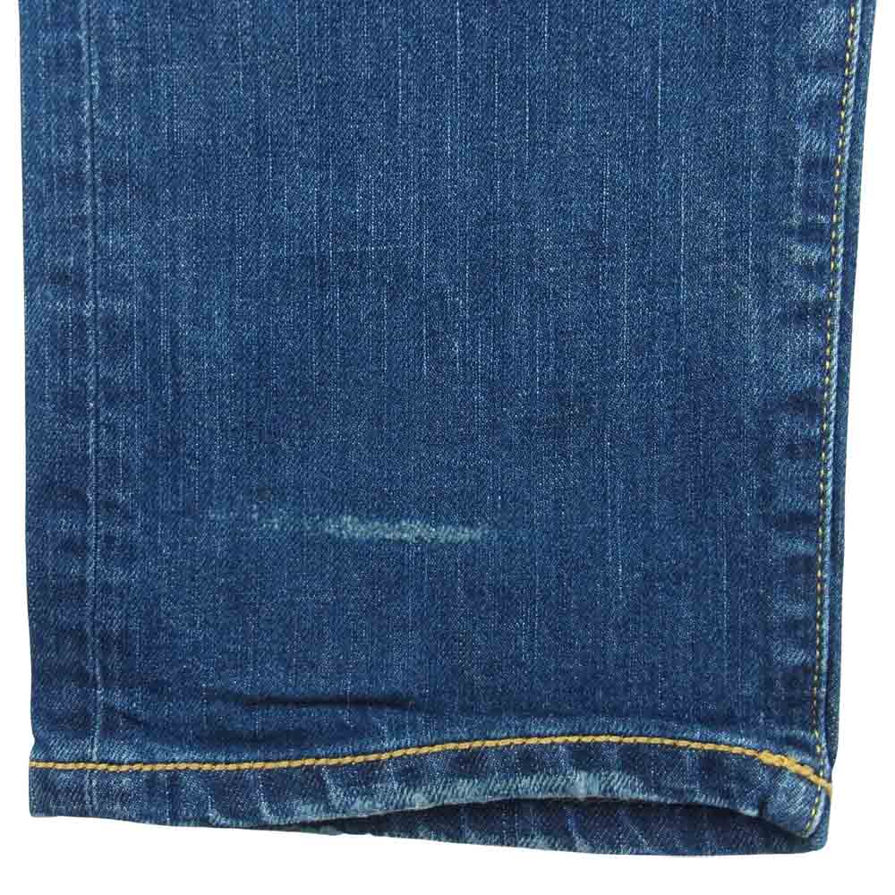トラマロッサ D747‐321 ボタンフライ ストレート デニム パンツ インディゴブルー系 32【中古】
