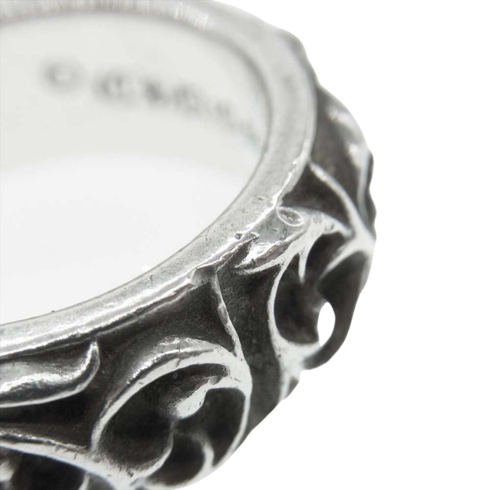 CHROME HEARTS クロムハーツ(原本無) エタニティ ヴァイン バンド リング シルバー系 24号【中古】