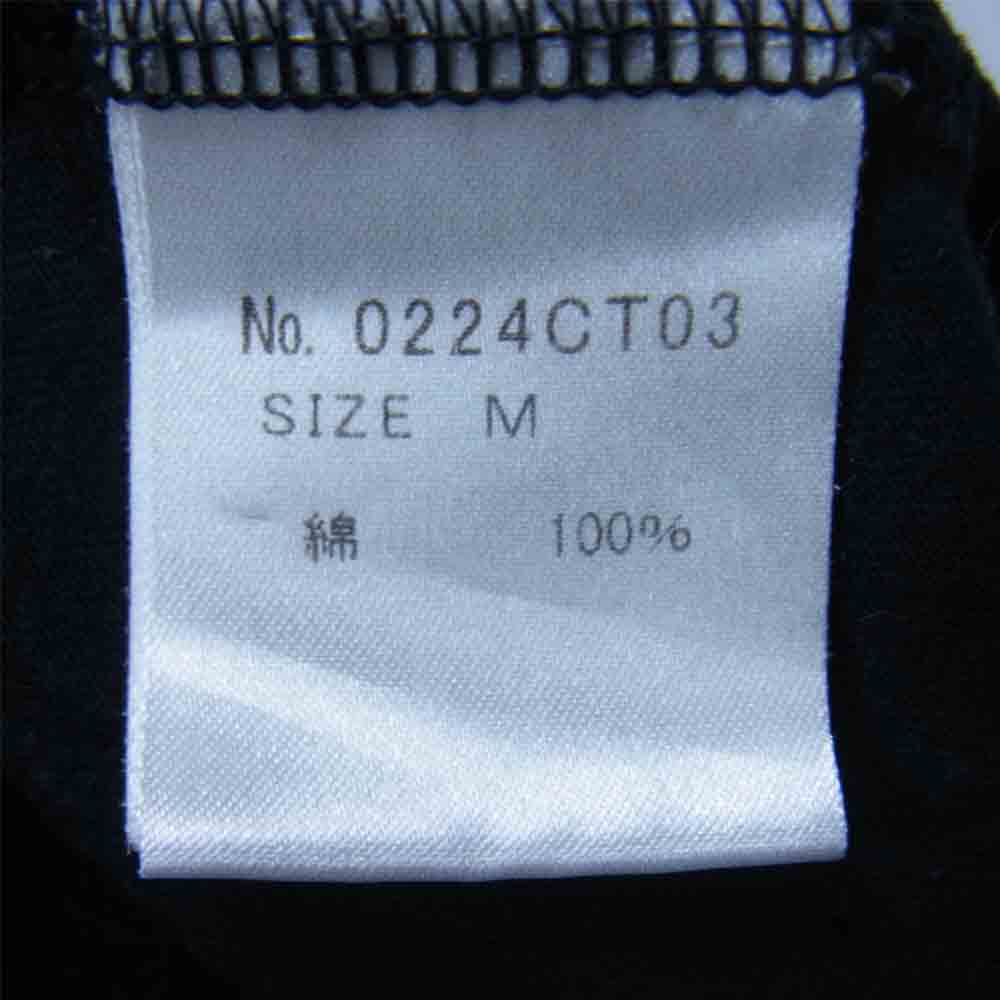 HYSTERIC GLAMOUR ヒステリックグラマー 0224CT03 HIGHEST QUALITY pt Tシャツ ブラック系 M【中古】
