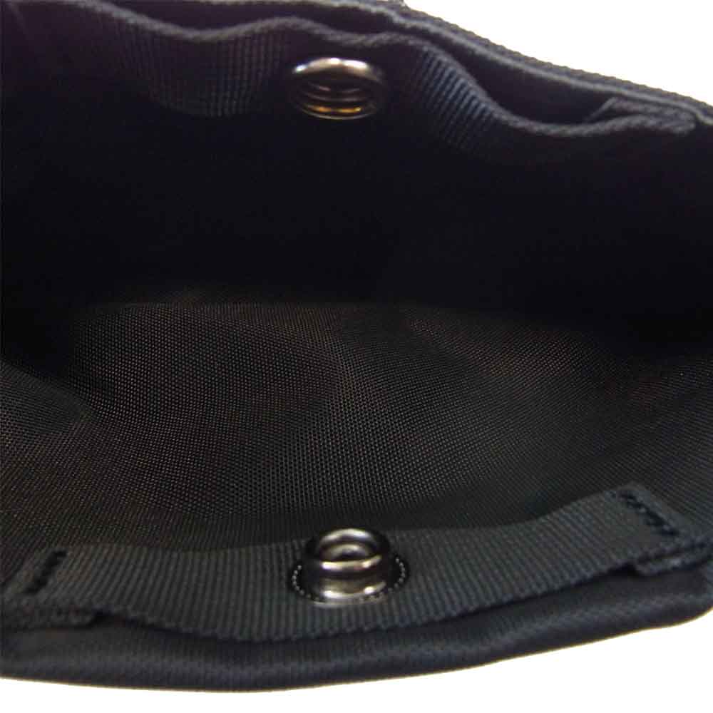 BRIEFING ブリーフィング × BEAMS 別注 ミニ サコッシュ ショルダー ポーチ ブラック系【美品】【中古】