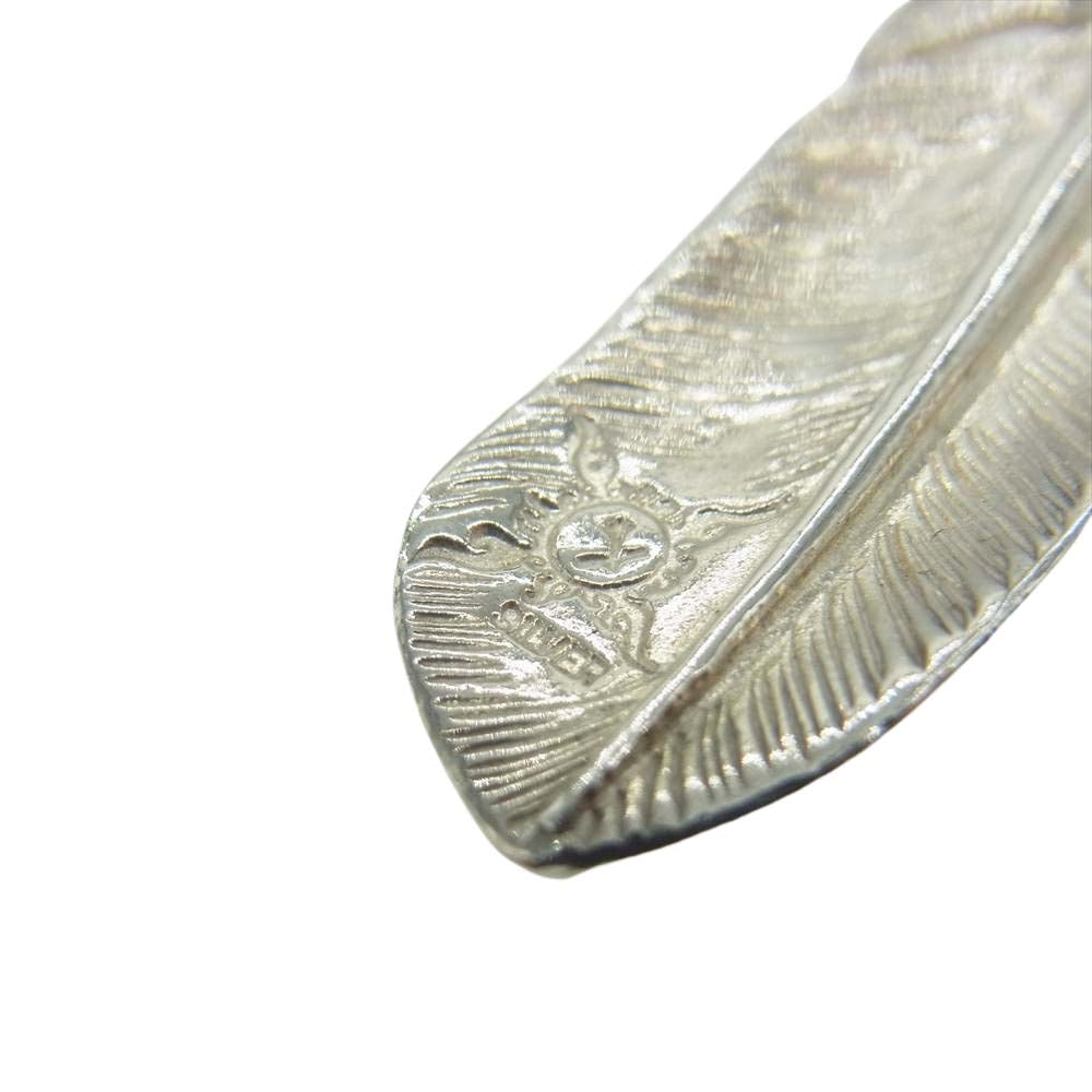 FIRST ARROW's ファーストアローズ K18 メタル付き フェザー シルバー系【中古】