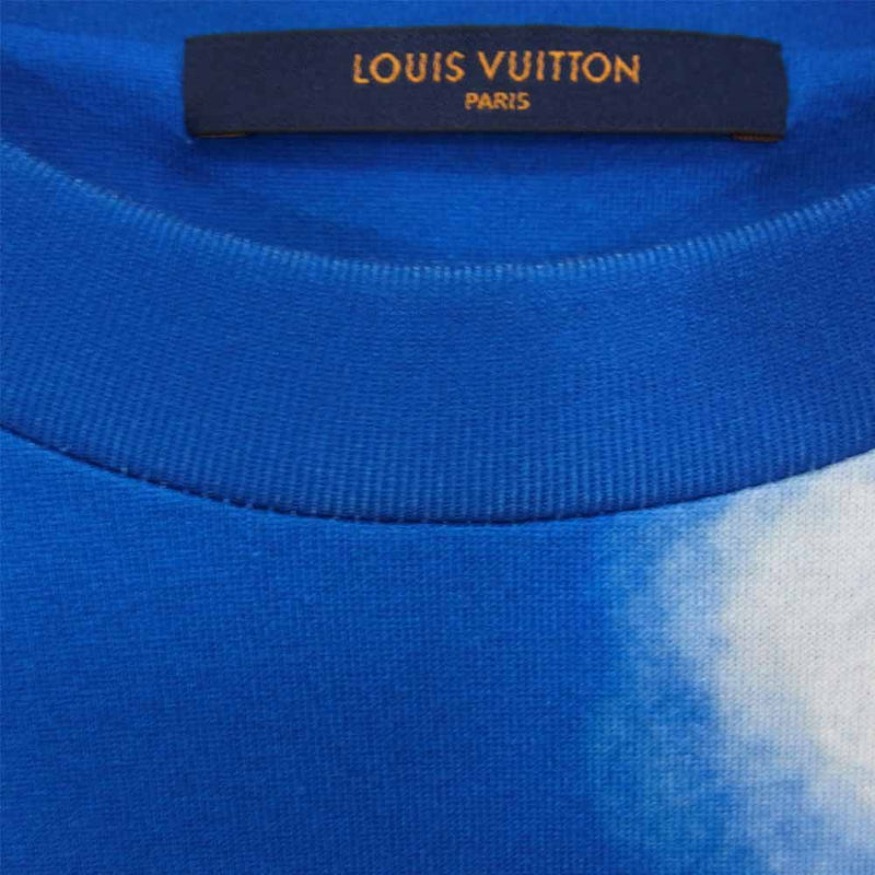 【全国完売】ヴィトン クラウド Tシャツ オーバーサイズ 青 ブルー 水色