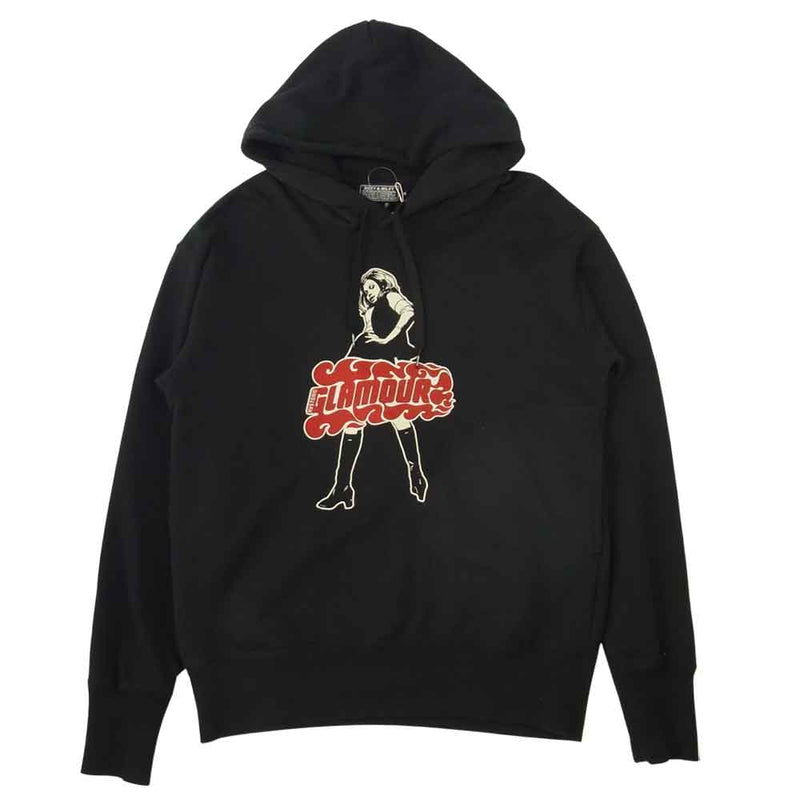 HYSTERIC GLAMOUR　ヒステリックグラマー　レースアッププルパーカー