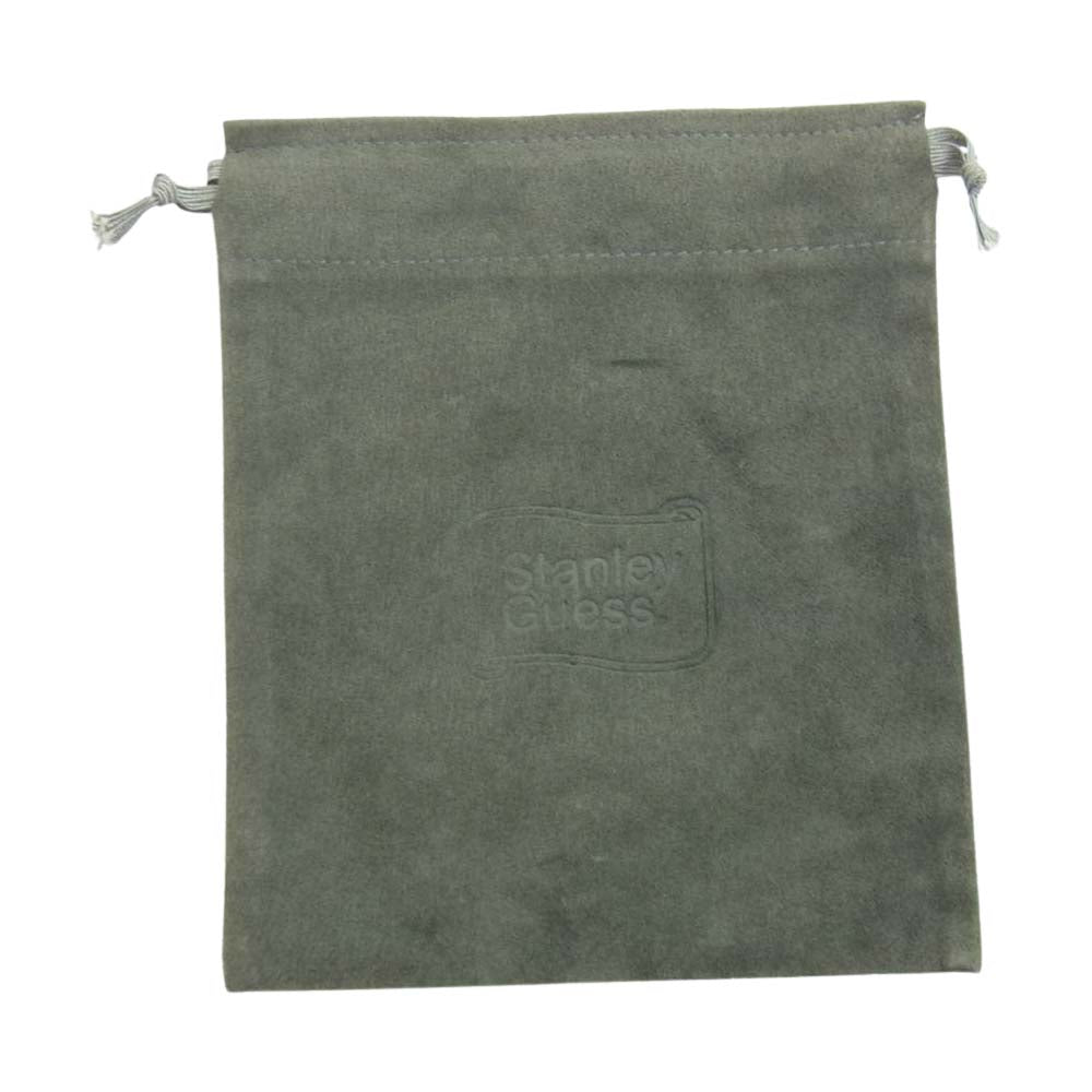 STANLEY GUESS スタンリーゲス スモール バレルクリップ ウッドボール ウォレットチェーン シルバー系【中古】