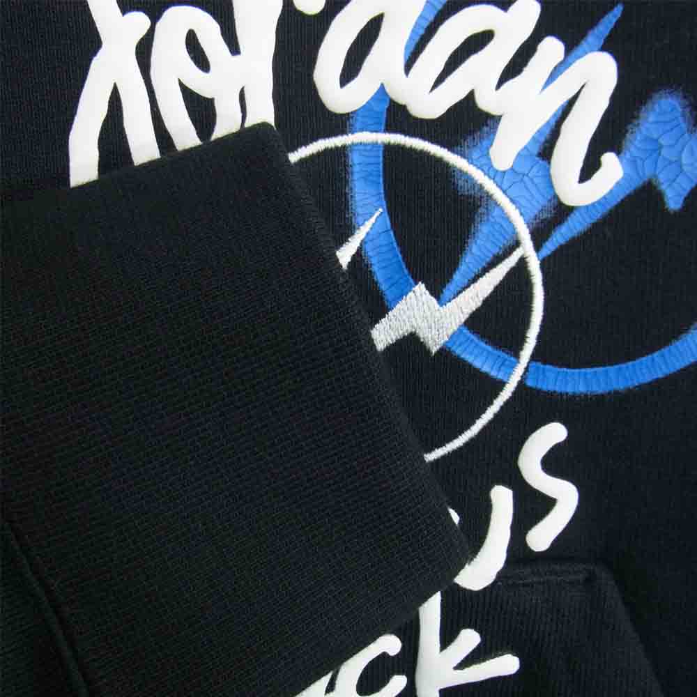 NIKE ナイキ FRAGMENT Travis Scott DJ0615-010 Hoodie フラグメント トラヴィススコット フーディ ブラック系 XS【新古品】【未使用】【中古】