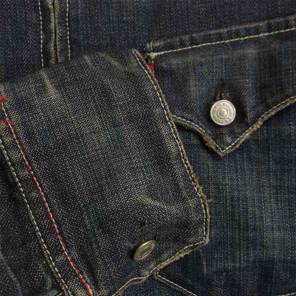 Levi's リーバイス red loop デニム ジップ ジャケット 70544-03 0703 ブルー系 M【中古】