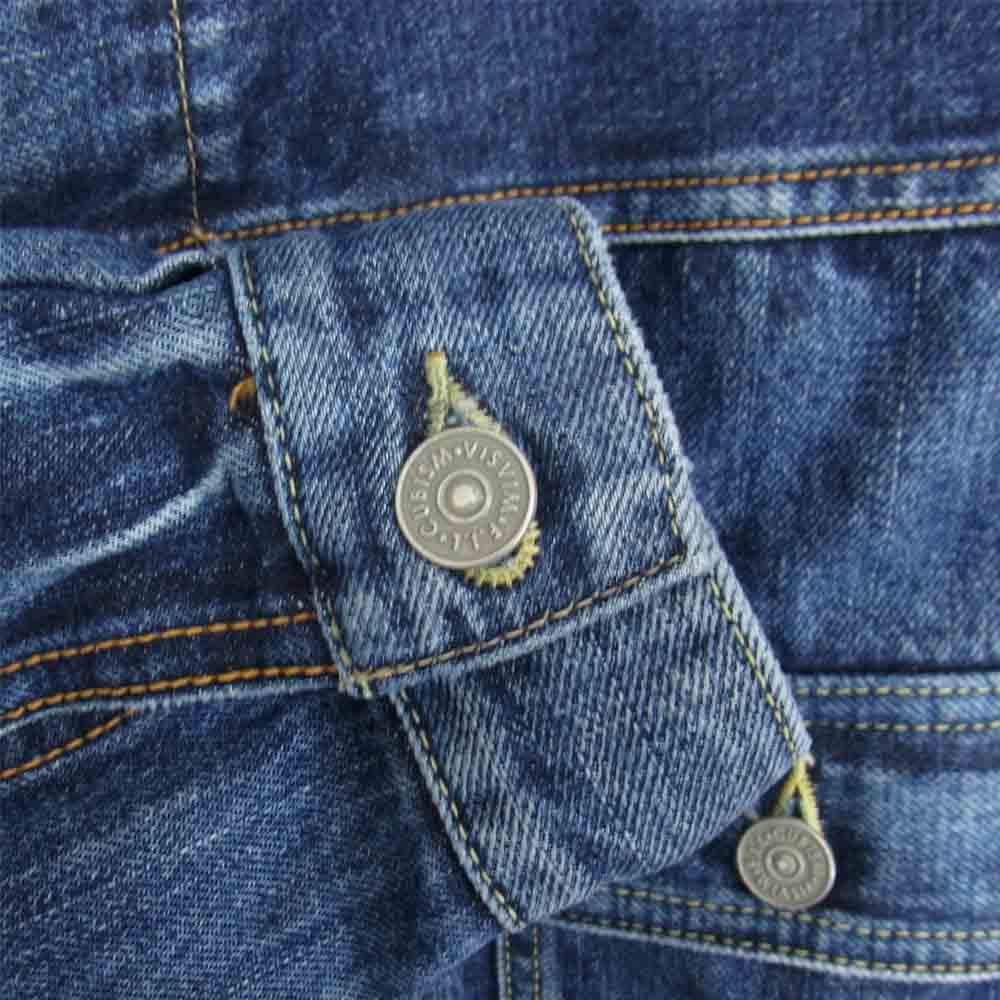 VISVIM ビズビム 22SS 0122105006001 SS 101 JKT デニム ジャケット インディゴブルー系 3【新古品】【未使用】【中古】