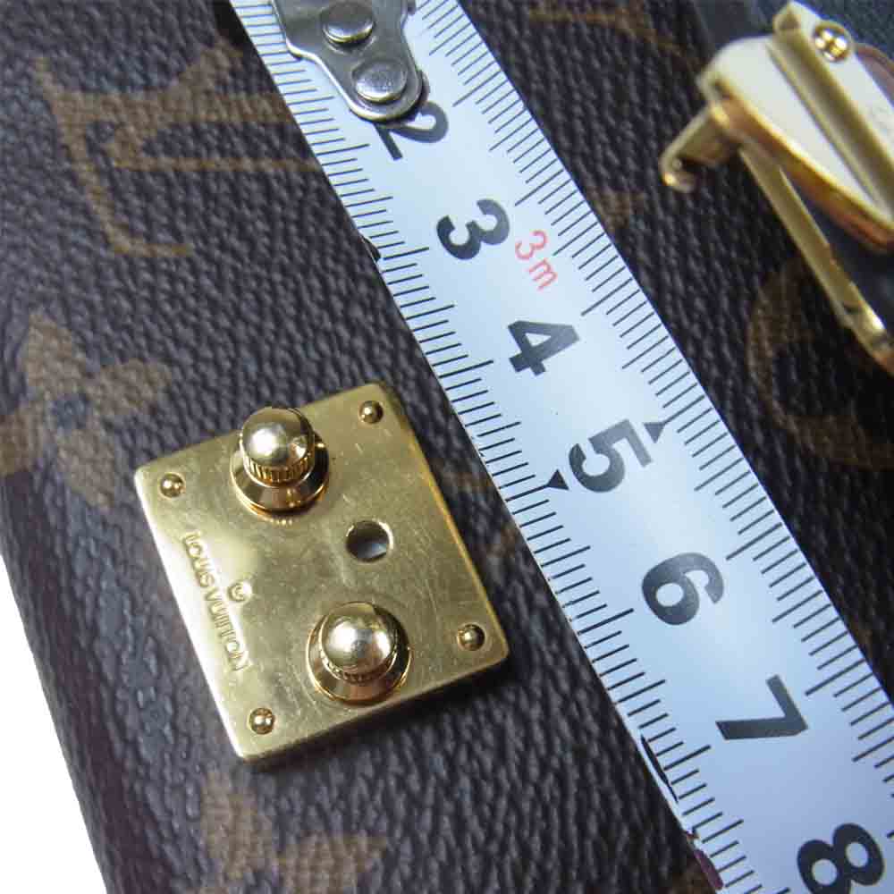 LOUIS VUITTON ルイ・ヴィトン M58415 モノグラム ポルトフォイユ パラス 財布 ブラウン系【中古】
