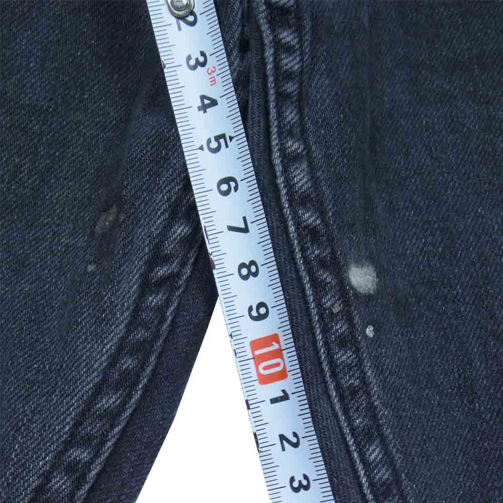 A.P.C. アーペーセー PETIT NEW STANDARD プチニュースタンダード デニム パンツ ブラック系 35【中古】