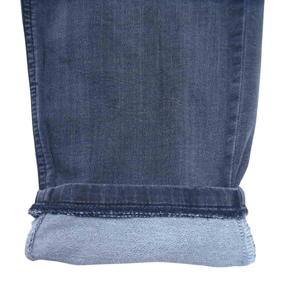 DIESEL ディーゼル NARROT ウォッシュ加工 ジョグジーンズ デニム スウェット パンツ チャコール系 32【中古】