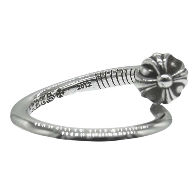 CHROME HEARTS クロムハーツ（原本有） NAIL CRSBALL ネイル クロスボール リング シルバー系【中古】