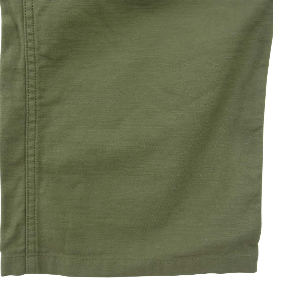 TENDERLOIN テンダーロイン T-ARMY PNT アーミー ミリタリー ベイカー ファティーグ パンツ グリーン カーキ系 XS【中古】