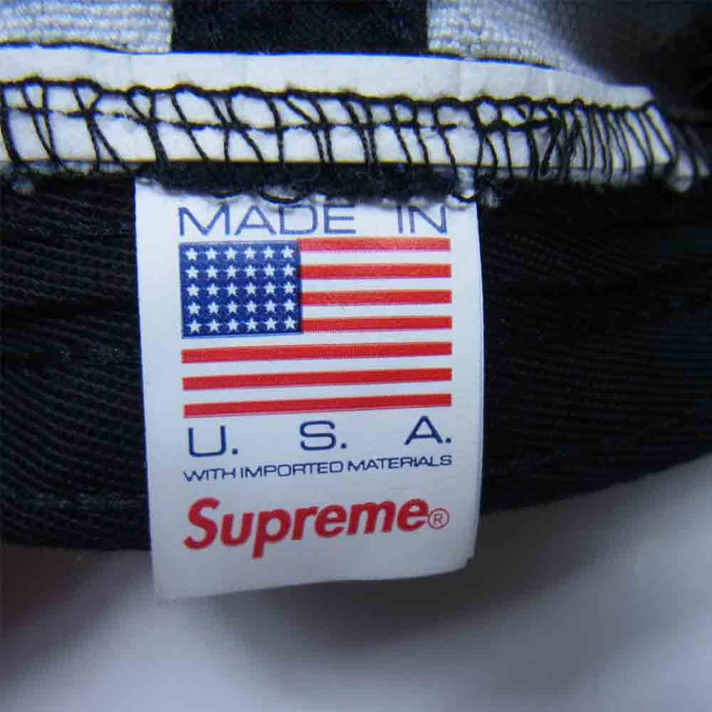 Supreme シュプリーム 21AW Liberty Floral 6-Panel リバティー フローラル 総柄 6パネル キャップ ネイビー系【中古】