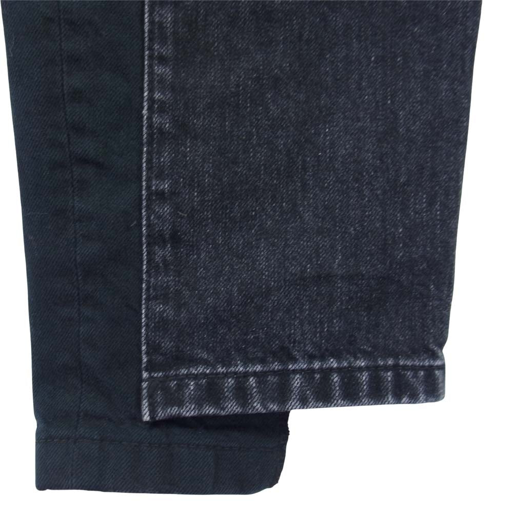 Sacai サカイ 21SS 21-02512M Patch Work Denim Pants 再構築 パッチワーク デニム ストレート パンツ ブラック系 2【中古】