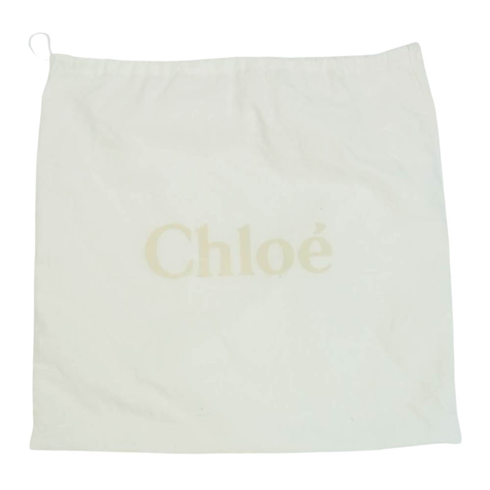 Chloe クロエ フェイ デイ ミディアム デイバッグ ブルー系【中古】