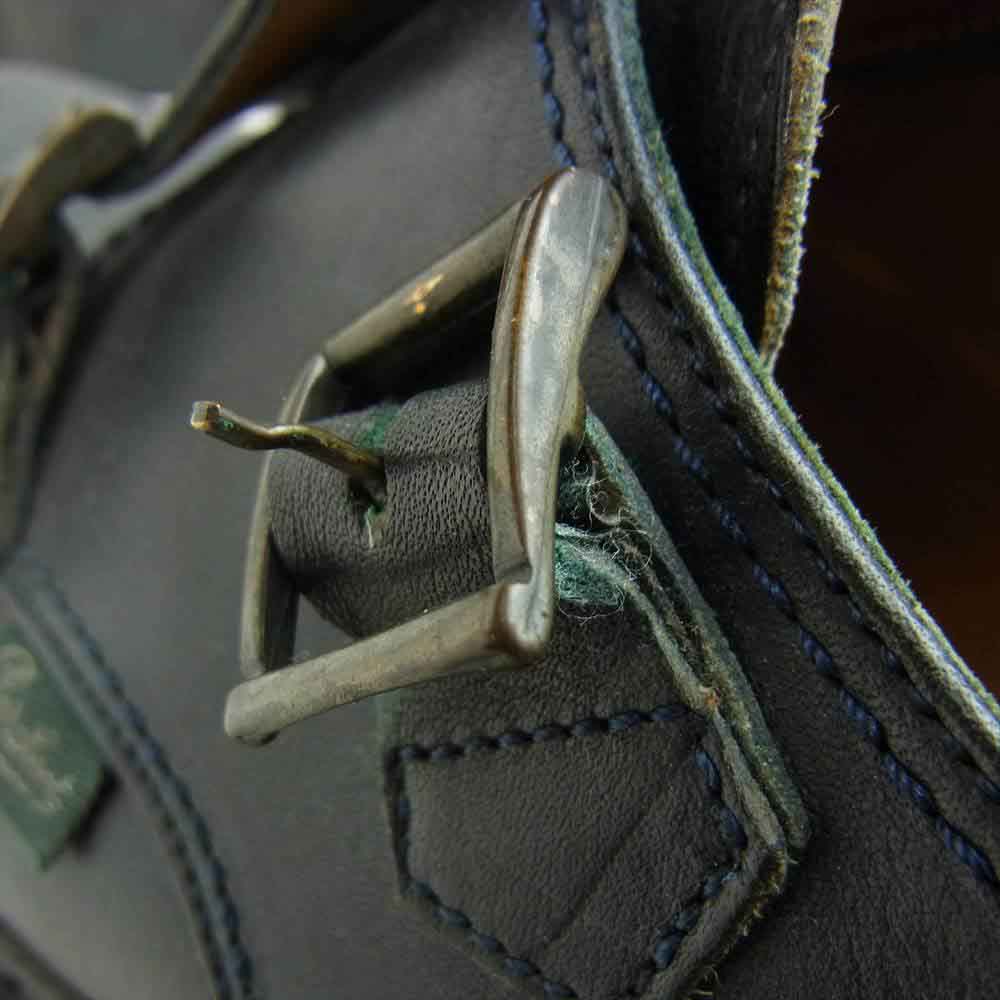 Paraboot パラブーツ WILLIAM ダブルモンク レザー ビジネス シューズ ネイビー系 7.5【中古】