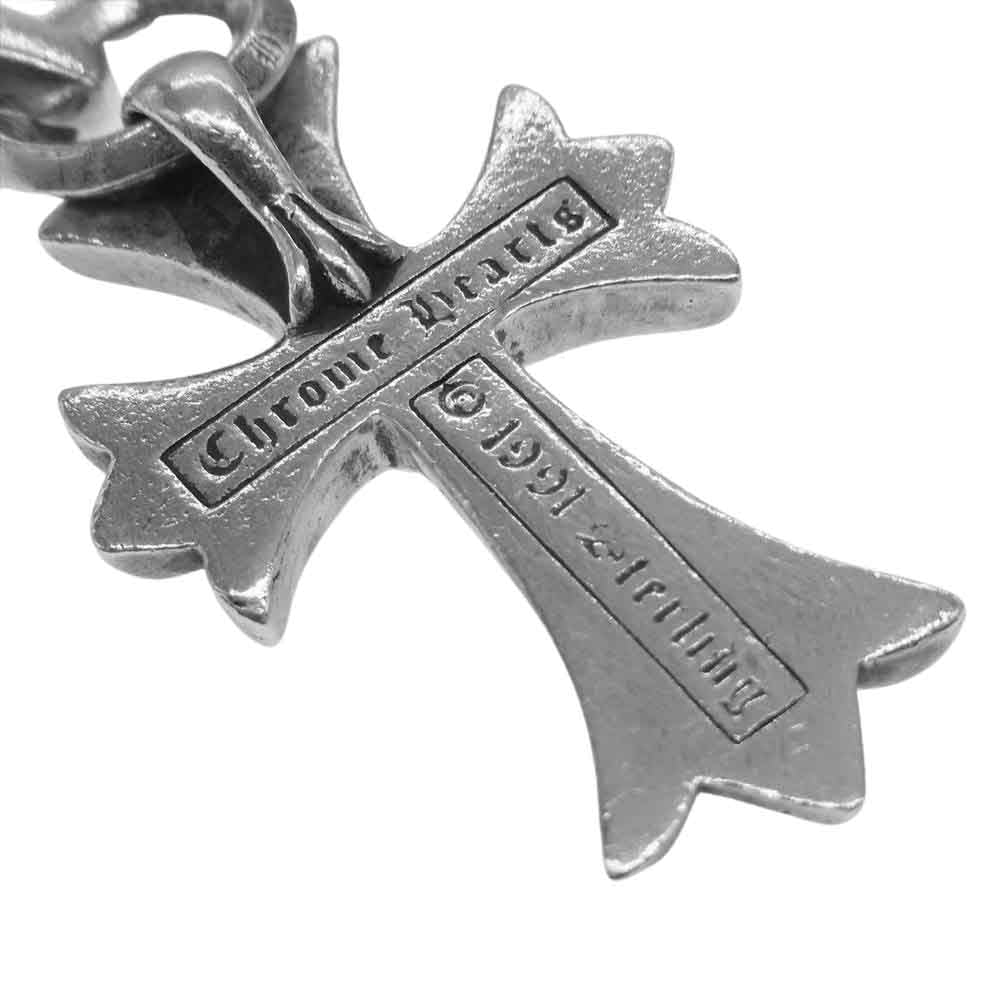 CHROME HEARTS クロムハーツ(原本無) CH CRS SML W BALE スモールクロス ウィズ ベイル シルバー系【中古】
