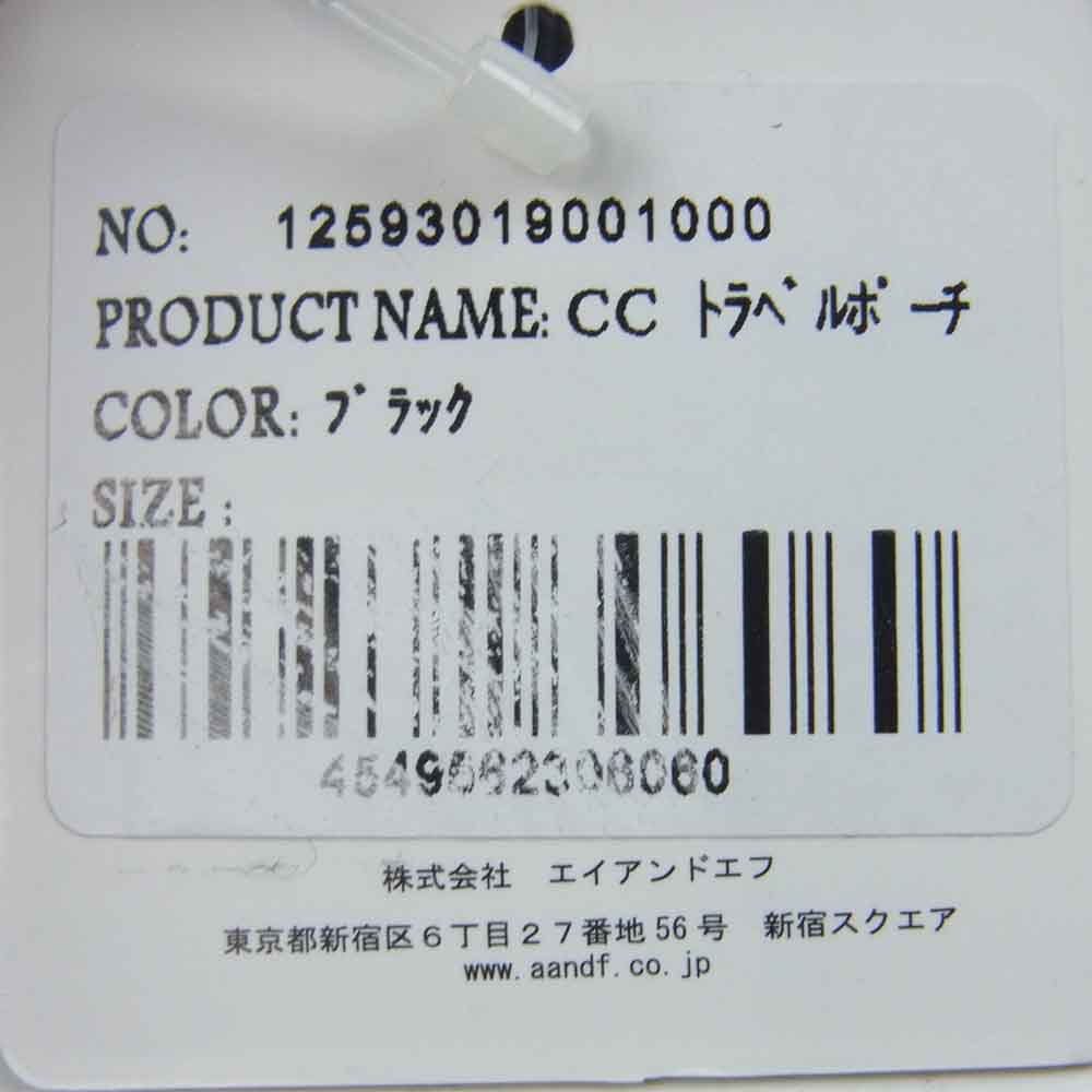 クレイジークリーク ナイロン トラベル ポーチ ボディ バッグ 中国製 ブラック系【新古品】【未使用】【中古】