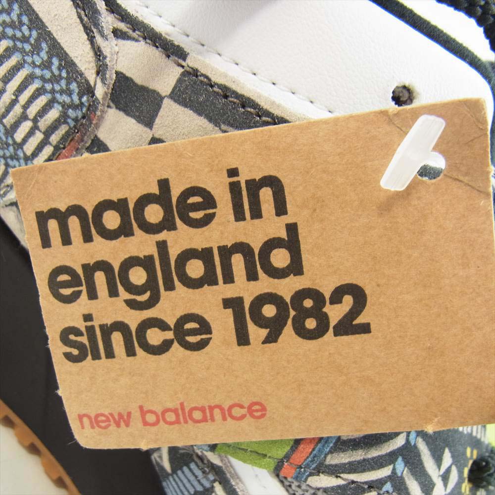 NEW BALANCE ニューバランス M1500PRT UK製 30周年記念 TRIBAL トライバル スニーカー ブラック系 USA 9D【極上美品】【中古】